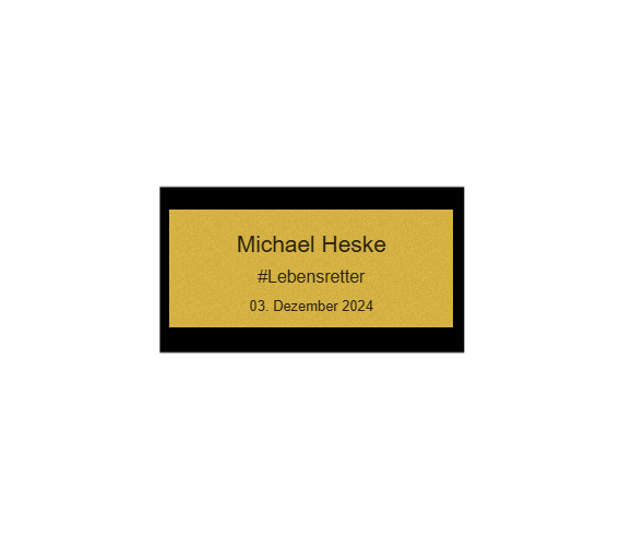 Pokal Herzen ML-HEA - 21 cm / Gold