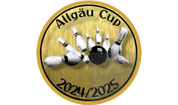 Aluminium-Emblem - 50 mm / Gold/Alu