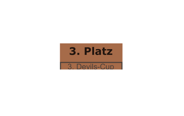 Pokalserie X161 Dart - Silber Mehrfarbig / 25 cm