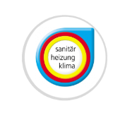 Glastrophäe 136-0 Schild & Emblem (B-Ware) - Blau Spiegelglas / 18 cm