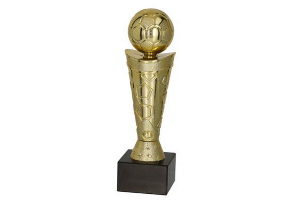 Fußball Pokal 9061 - 18 cm / Gold