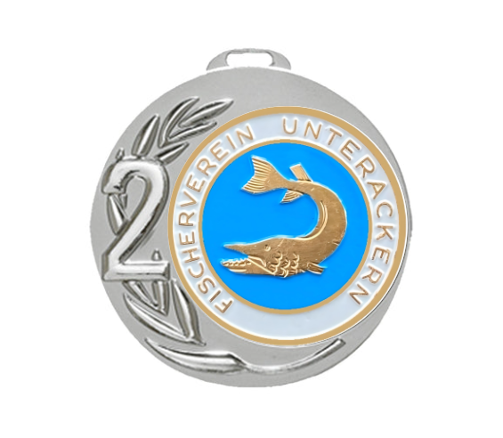 Medaille 080C Ø 70 mm - Silber / 70 mm