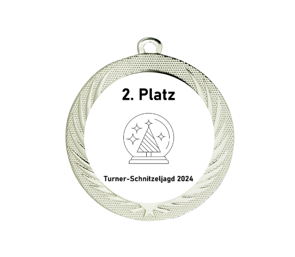 Medaille BS.ME76 Ø 70 mm - Silber / 70 mm