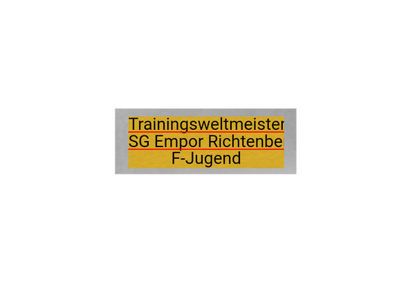 Fußball Pokal 044 - Silber - Gold / 12cm / Montage