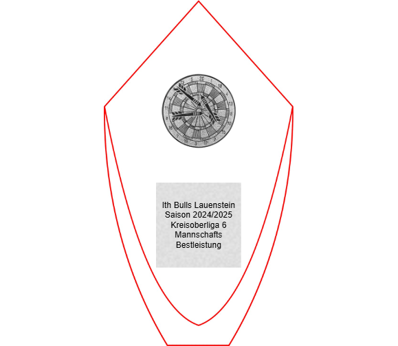 Glas Pokal GL.047-L - Blau/Transparent / 18.5 cm / Laser-Gravur