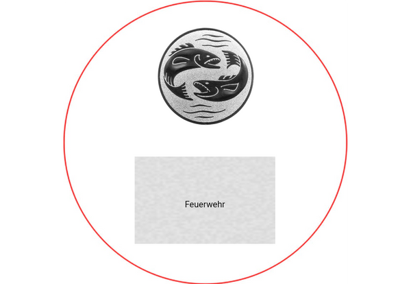 Glas Pokal W650-L - Tranparent / 15 cm / Laser-Gravur