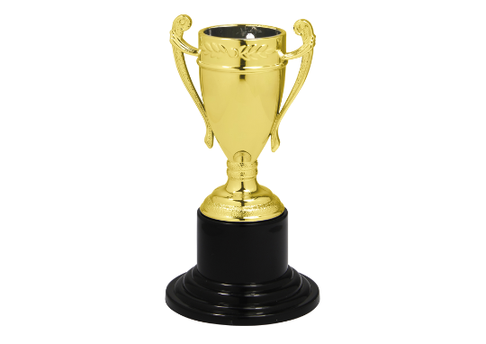 Mini Pokal DC001 SM - 10 cm / Gold