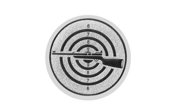 Glas Pokal 8808 Blau Schild & Emblem - Transparent Blau / 18.5 cm