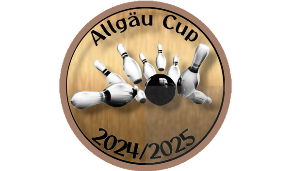 Aluminium-Emblem - 50 mm / Bronze/Alu