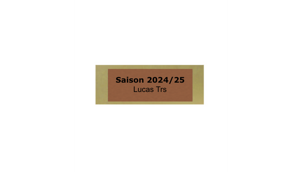 Glas Pokal Schiedsrichter FG075 - 19 cm / Transparent Schwarz