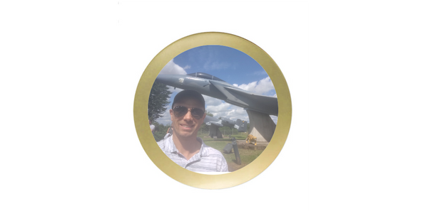 Ehrentafel 188-41 - Gold/Rot / 22x18 cm