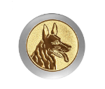 Ehrentafel H120 - Braun / 100 x 75 mm