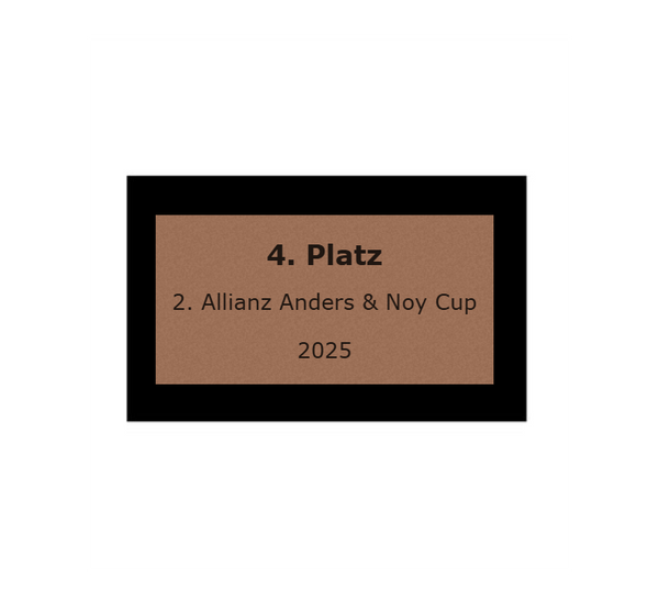 Fußball Pokal 85-3 - Silber Gold / 32 cm