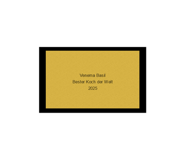 Classic Achievement Award 24K - Gold / 170 mm