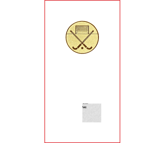 Glas Pokal 3526-L - Transparent / 19 cm / Laser-Gravur