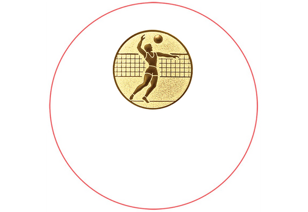 Glasmedaille CM002 Ø 80mm - Glas Transparent / Ø 80 mm / Lasergravur