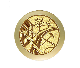 Luxus Säulenpokal LT.068 - Gold / 73.5 cm