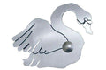 Edelstahl-Klingel Schwan 805033