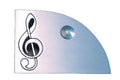 Edelstahl-Klingel Violinschlüssel 805035