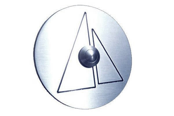 Edelstahl-Klingel Segler Symbol 805042