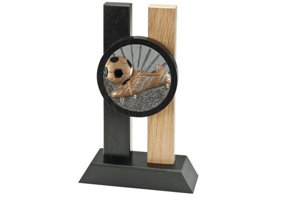 Holz Pokal Fussball FG028