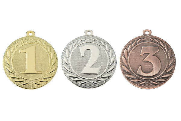 Medaille Platz 1,2,3 Ø 50mm