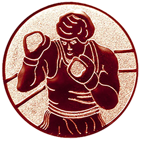 Emblem Boxen (50mm Bronze)