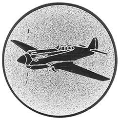 Emblem Flugsport (25mm Silber)