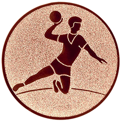 Emblem Handball Herren (25mm Bronze)