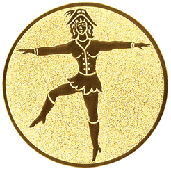 Emblem Tanzmarie (25mm Gold)