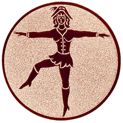 Emblem Tanzmarie (25mm Bronze)