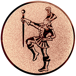 Emblem Tambour-Majorin (25mm Bronze)