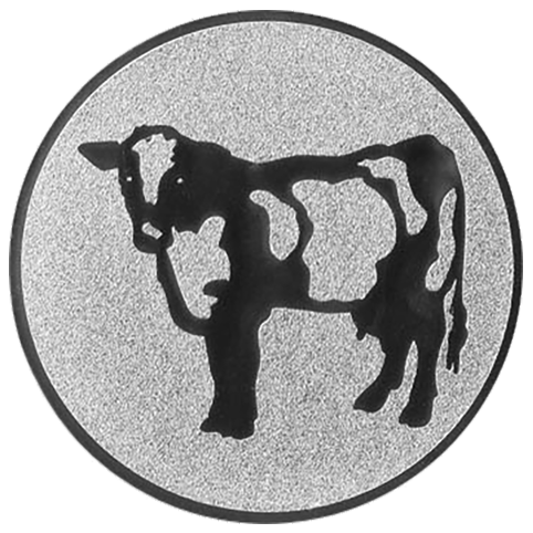 Emblem Landwirtschaft (50mm Silber)