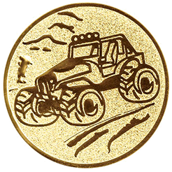 Emblem Geländewagen (25mm Gold)