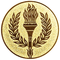 Emblem Siegesflamme (25mm Gold)
