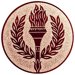 Emblem  Siegesflamme (25mm Bronze)