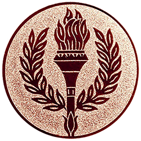 Emblem  Siegesflamme (50mm Bronze)