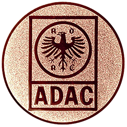 Emblem Motorsport ADAC (50mm Bronze)