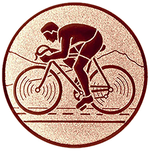 Emblem Radsport (50mm Bronze)
