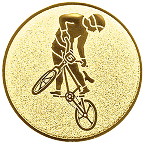 Emblem Radsport BMX (50mm Gold)