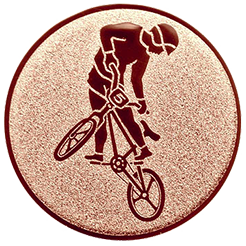 Emblem Radsport BMX (25mm Bronze)