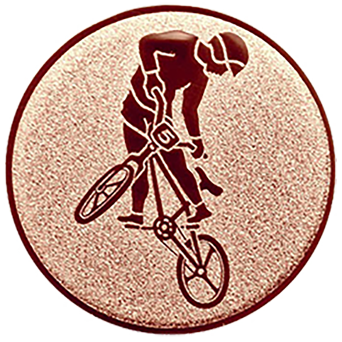 Emblem Radsport BMX (50mm Bronze)