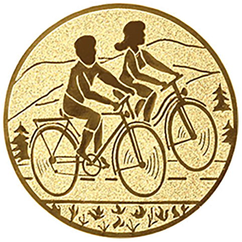 Emblem Radwander (50mm Gold)
