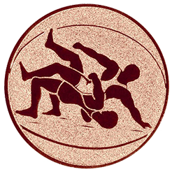 Emblem Ringen (25mm Bronze)