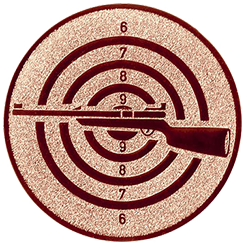 Emblem Gewehr (25mm Bronze)