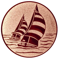Emblem Segeln   (25mm Bronze)