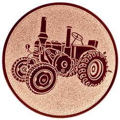 Emblem Traktor Lanz (25mm Bronze)