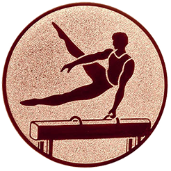Emblem Turnen Herren (25mm Bronze)