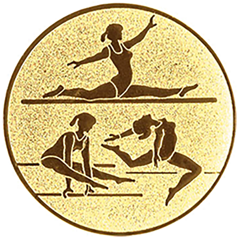 Emblem Turnen Damen (50mm Herren)