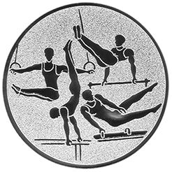 Emblem  Turnen Herren (25mm Silber)